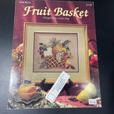 Just Cross Stitch Fruit Basket Linda Jary Item # 210 vintage counted cross stitch chart