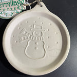 Hermitage Pottery Choice of Gingerbread man or Snowman Cookie Molds see pictures and variations*