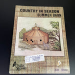 Country In Season, Set of 4, Winter, Spring, Summer, and Fall Creative Keepsakes, Vintage 1985-86, Counted Cross Stitch Patterns