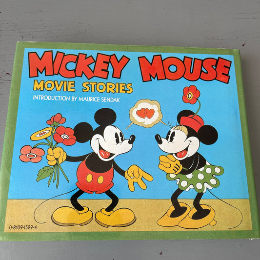 Disney's, Mickey Mouse movie stories introduction by Marice Sendak published 1988 collectible Book