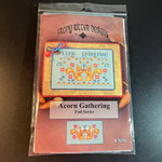 Frony Ritter Designs Acorn Gathering Fall Series FS#6 counted cross stitch kit