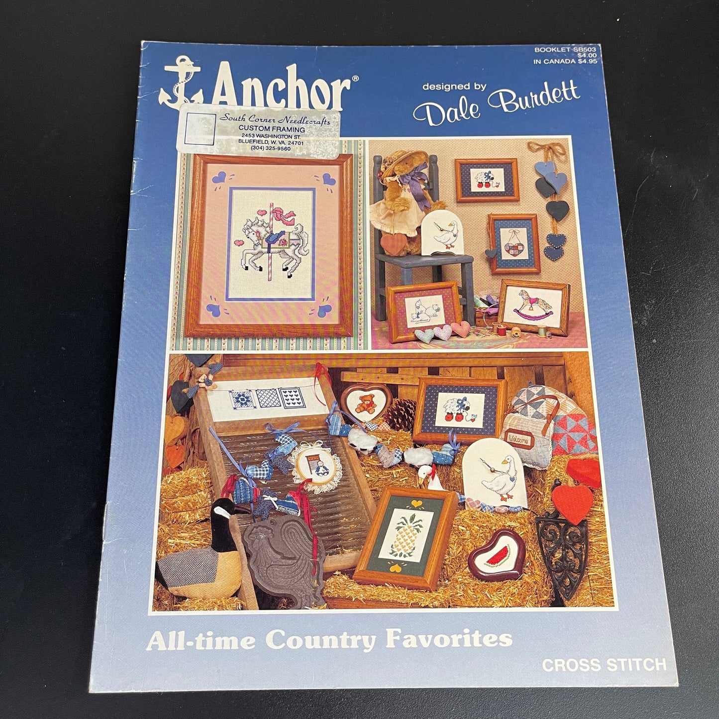 Dale Burdett Publications choice of vintage counted cross stitch charts see pictures and variations*