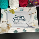 Crochet Surprise Tea of the month Amaretto Spice crochet kit
