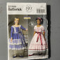 Butterick History B5099 Little girl dress pattern