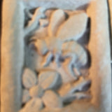 Stone-cast choice honey bee or praying mantis vintage 3 by 2 inch wall hangings see pictures and variations*