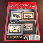 Classic Cars, Rain Drop, Book 12, Vintage 1991, Counted Cross Stitch Designs Book