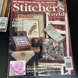 Stitcher&#39;s World mixed Lot of 5 vintage chart magazines see pictures and description*
