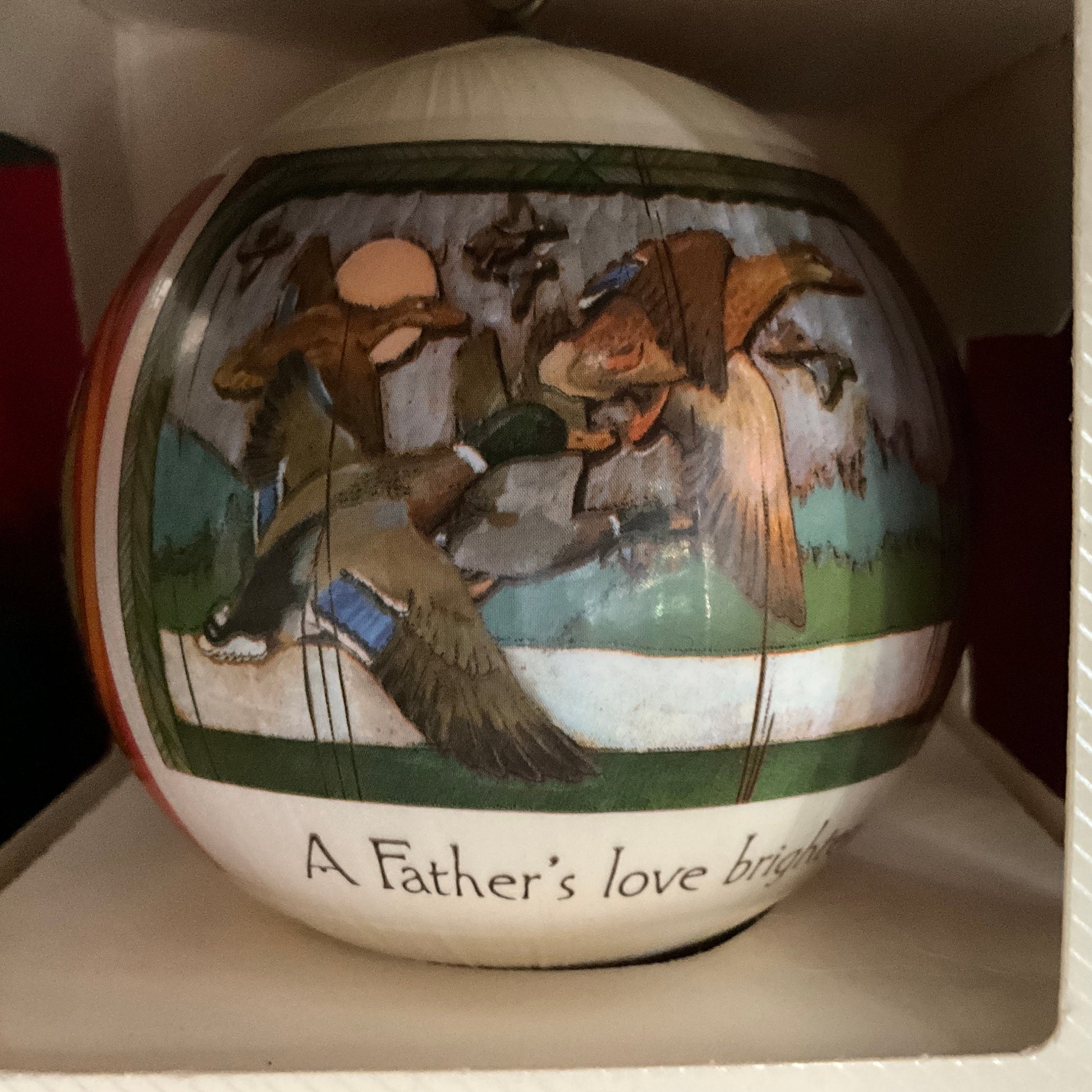 Hallmark Father dated 1882 Keepsake ornament QX2056