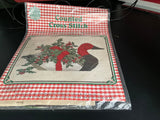 Janlynn Gloria & Pat Red Headed Duck #59-2 vintage Christmas cross stitch kit 14 count Rustica