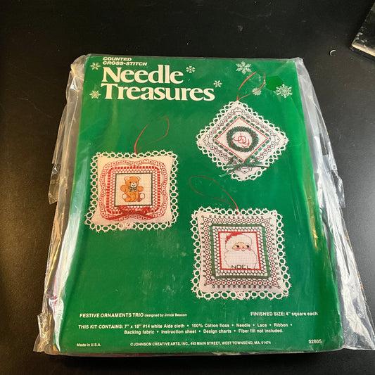 Needle Treasures choice Christmas counted cross stitch kits see pictures and variations*