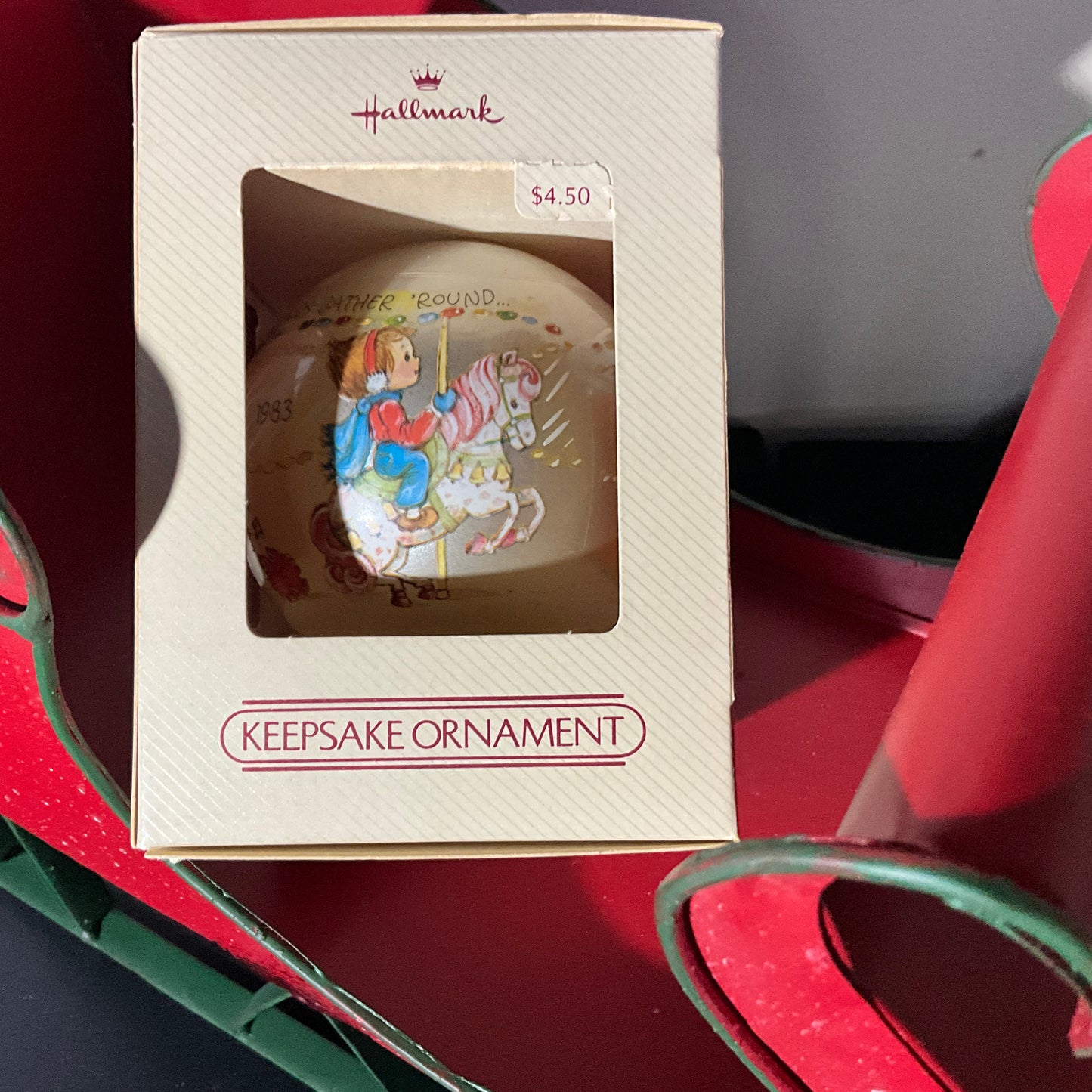 Hallmark Betsy Clark choice of Keepsake vintage ball ornaments see pictures and variations*