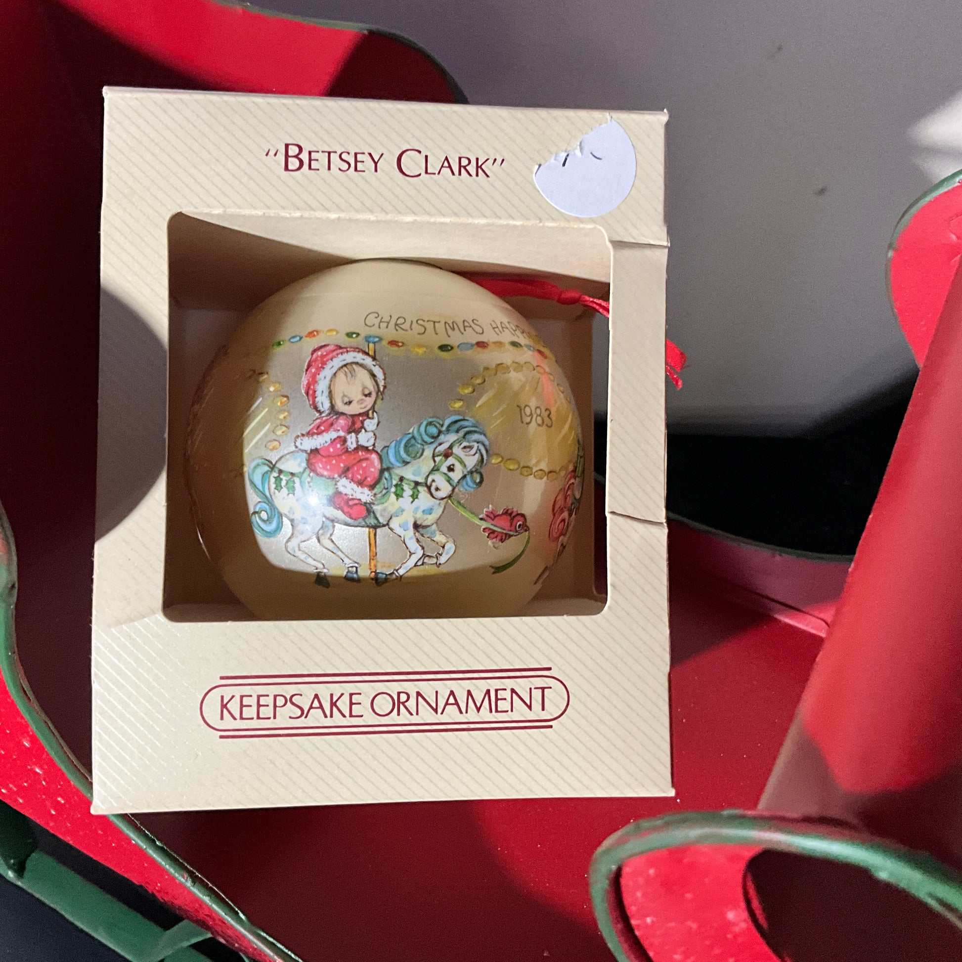 Hallmark Betsy Clark choice of Keepsake vintage ball ornaments see pictures and variations*