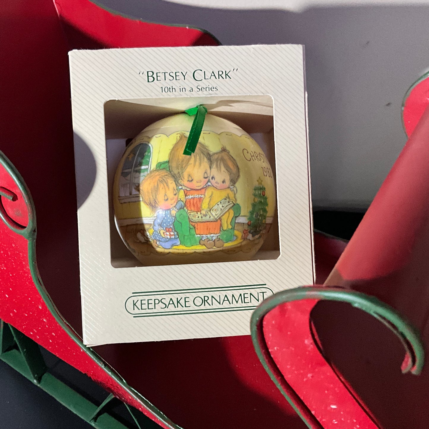 Hallmark Betsy Clark choice of Keepsake vintage ball ornaments see pictures and variations*