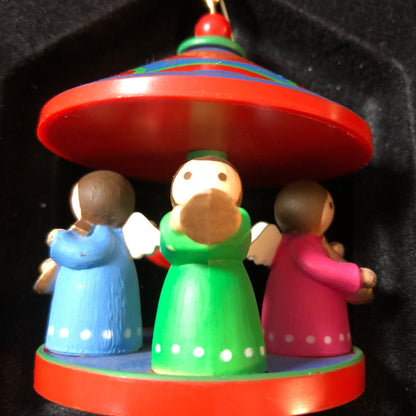 Hallmark, Angels Carousel #2, Vintage 1979, Tree Trimmer Collection Ornament,  QX1467