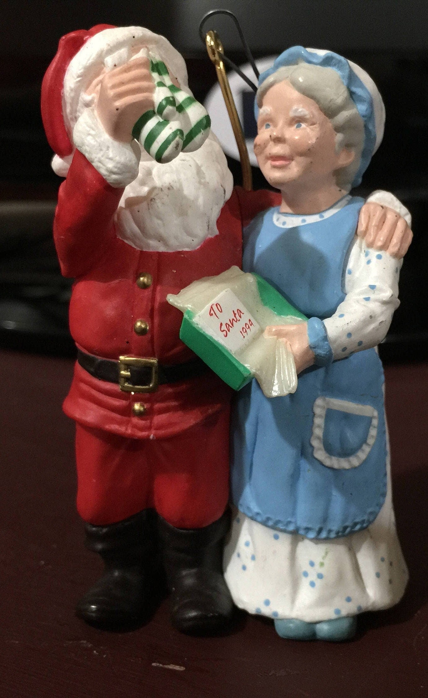 Hallmark, Mr. And Mrs. Claus #9, Dated 1994, Keepsake Ornament, QX5283*