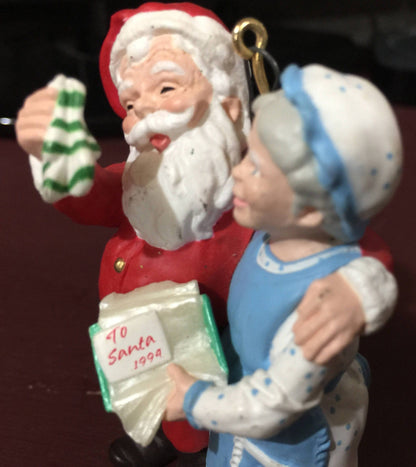 Hallmark, Mr. And Mrs. Claus #9, Dated 1994, Keepsake Ornament, QX5283*