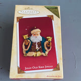 Hallmark Jolly old Kris Jingle Dated 2004 Keepsake Ornament QXG5501