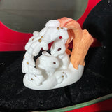 Hallmark Christmas is Sharing choice Hand Painted Bone China Limited Edition Ornaments see pictures and variations*