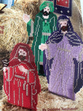 the Needlecraft Shop, Plastic Canvas Nativity 845514 Celebrate the Meaning of Christmas with this 18-Piece Nativity