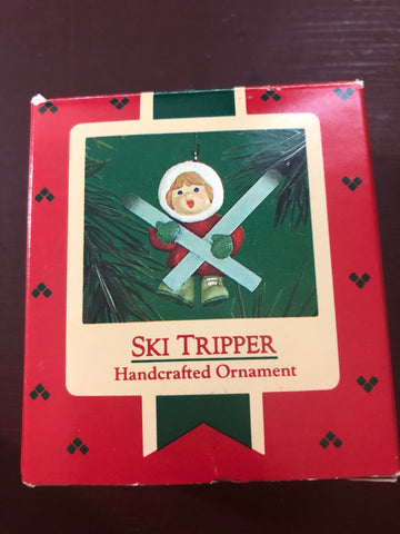 Hallmark, Ski Tripper, Vintage 1986, Keepsake Ornament, QX4206, Handcrafted