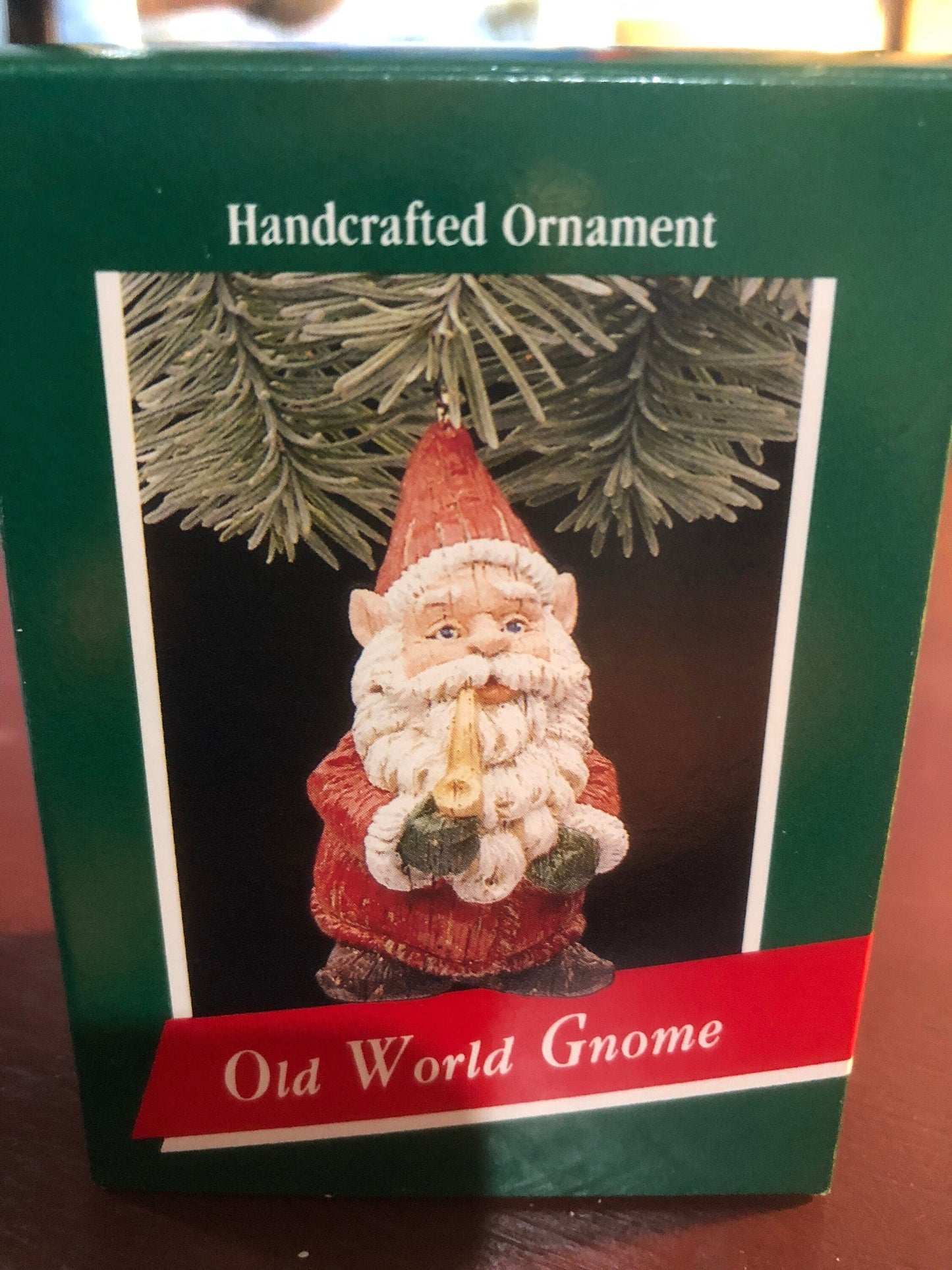 Hallmark, Old World Gnome, Vintage 1989, Keepsake Ornament, QX4345