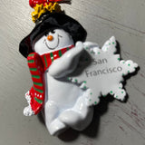 Sensational Snowman Christmas ornaments choice see pictures and variations*