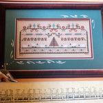 Earth Threads, The Lambs Christmas,Vintage 1994, Counted Cross Stitch Chart