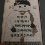 Homespun Elegance Mr. Snowman II &quot;Let it Snow&quot; counted cross stitch design