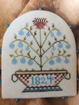Jenny Bean&#39;s Christmas Ornament 2009 Shakespeare&#39;s Pedler counted cross stitch pattern