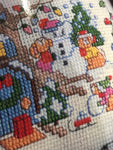 Vintage, 1996, Cross-Stitch Christmas, by Donna Kooler, Counted Cross Stitch, Sterling Publishing