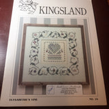 Elysabethe&#39;s Vine, Kingsland No 24, Vintage 1995, Counted Cross Stitch Pattern