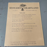 Stitches from the Heartland Pride of the Prairie Christmas vintage 1992 counted cross stitch chart