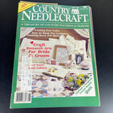ountry Needlecraft set of 3 vintage 1980s magazines see pictures and description*