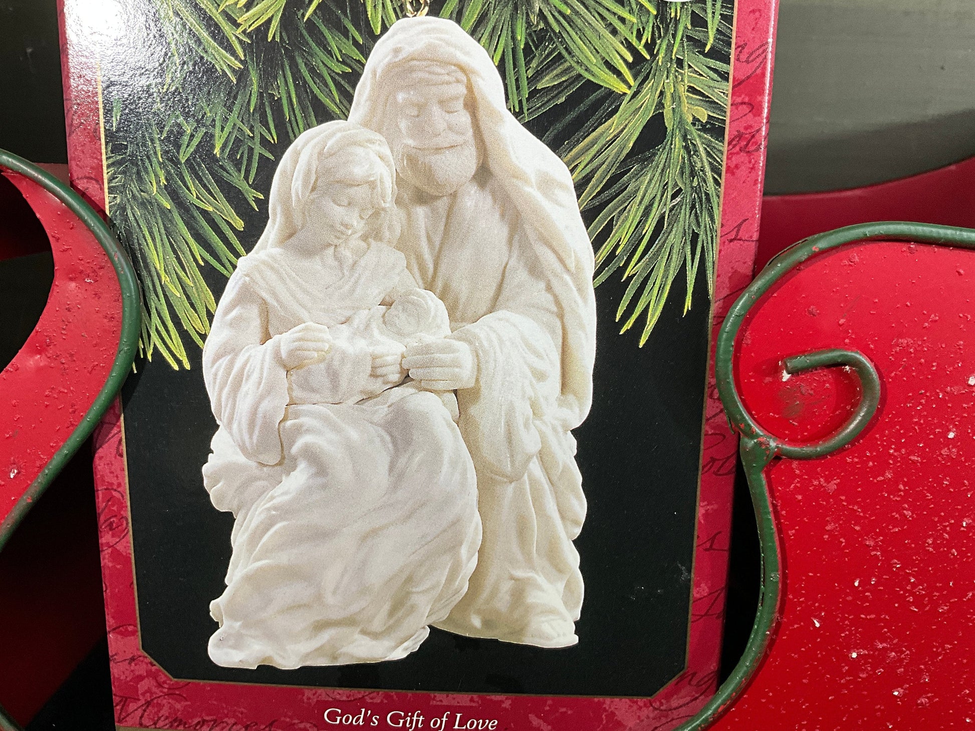 Hallmark God&#39;s Gift of Love vintage 1997 Keepsake ornament QX6792