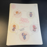Gloria & Pat Precious Moments 15-27 choice of vintage counted cross stitch charts see pictures and variations*