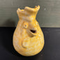 Ravishing Rooster creamer small yellow pitcher vintage kitchen collectible made in Italy