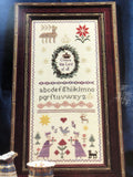Threads of Gold Sampler Reproductions, Christmas Sampler III, Vintage 1994, Counted, Cross Stitch Pattern