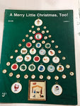 A Merry Little Christmas, Too counted cross stitch design booklet