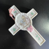 Precious Moments Set of 2 Wonderful Porcelain Ornaments see pictures and description*