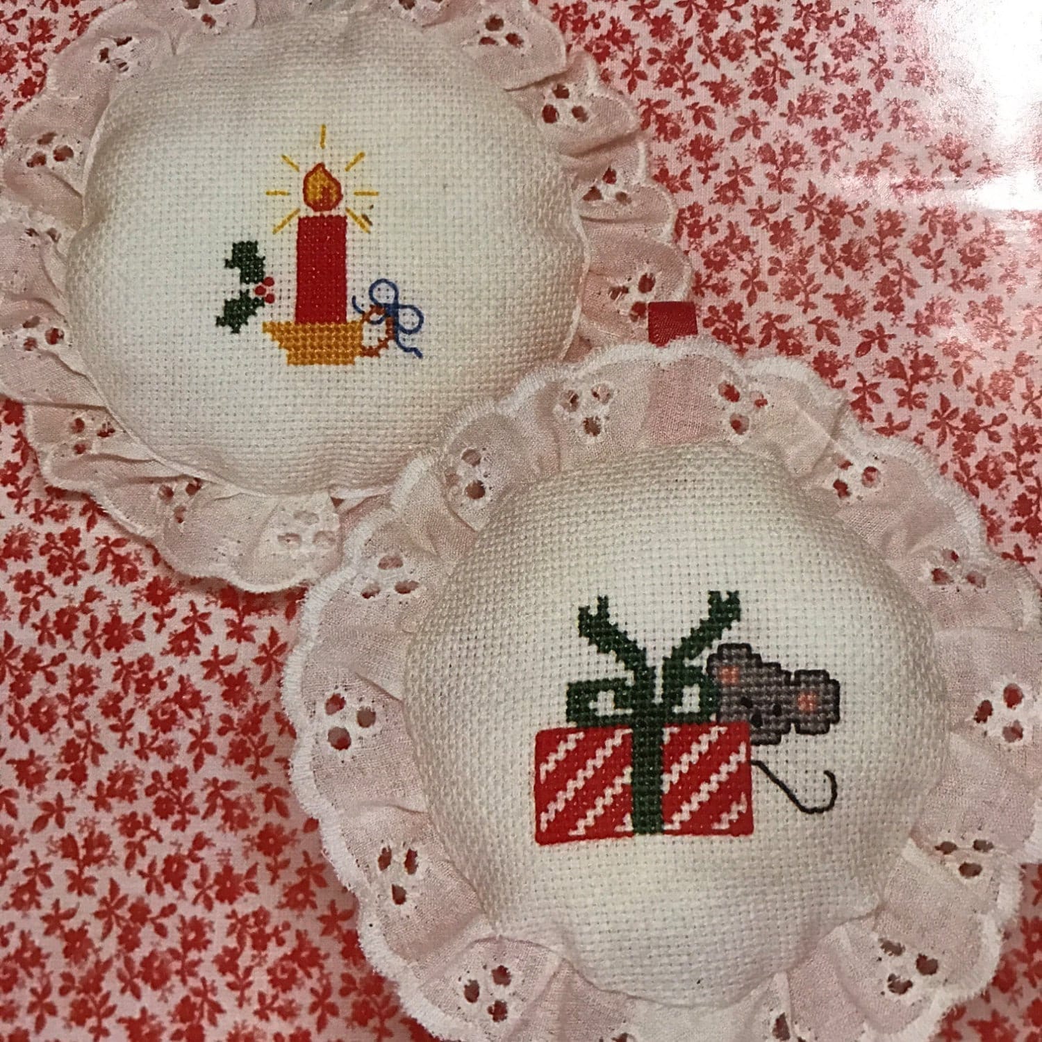 Kappie Originals  Christmas Ornament counted cross stitch sewing kit