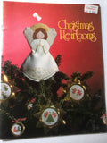 Heirloom Shop, Christmas Heirlooms, Vintage 1978, Counted Cross Stitch Pattern Book