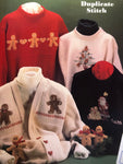 Sue Hillis, an old fashioned Christmas, Duplicate Stitch, DS 112, Vintage 1992, Counted Cross Stitch Patterns for Sweaters