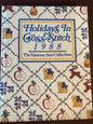 Vanessa - Ann&#39;s, Holidays In Cross Stitch, 1988, Vintage, Hard Cover, Cross Stitch, Pattern Book