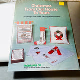 Great Set of 8 Vintage 1970s, Christmas Counted Cross Stitch Charts, See Description*
