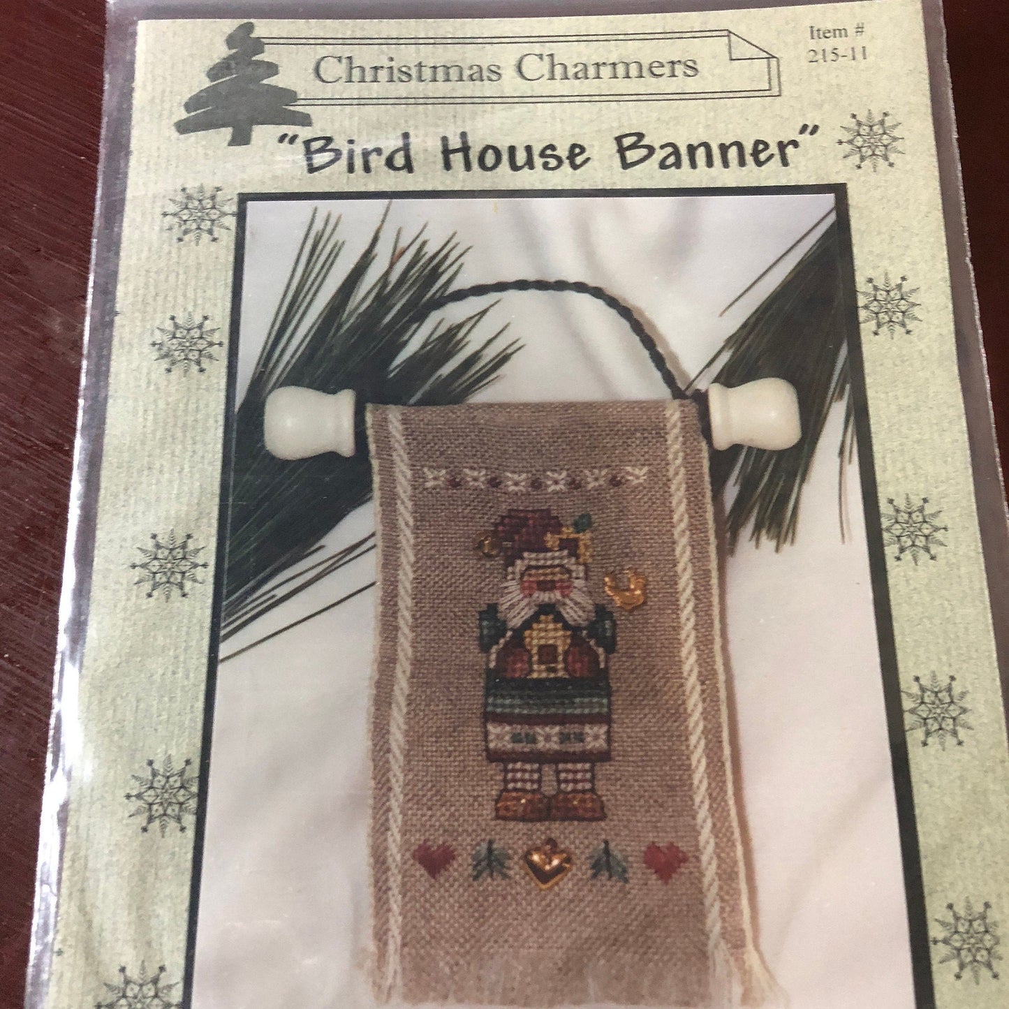Lorri Birmingham Christmas Charmers Choice, of 10 Counted Cross Stitch Charts Embellishments included See Variations