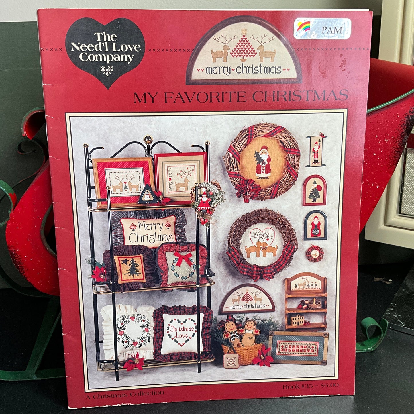 The Need;l Love Company choice Christmas  cross stitch charts see pictures and variations*