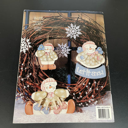 Special Welcome #5 All wrapped up Happy holidays by Connie Miller vintage paint pattern book