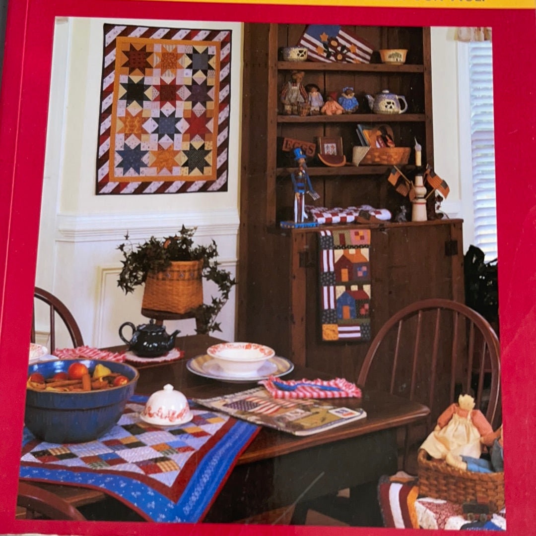 That Patchwork Place Patriotic Little Quilts Vintage 2002 Softcover Quilting Book