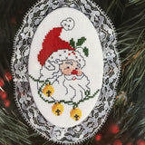 Designs for the Needle Lace Ornament Santa & Bells kit
