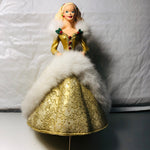 Hallmark, Happy Holidays Barbie, Vintage 1995, Stocking Hanger, XSH3119